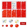 DIY Glass Beads & Charms Jewelry Making Finding Kit DIY-YW0008-98C-1