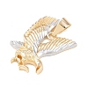 Brass Pendants KK-K409-01PG-2