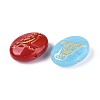Opaque Glass Beads LAMP-T021-36M-3