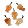 Natural Topaz Jade Pendants G-B127-10P-05-2
