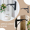 Alloy Hook Hanger Model for Miniature Dollhouse Accessories FIND-WH0126-42A-5