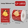 200Pcs Christmas Theme Paper Self-Adhesive Stickers DIY-M070-02U-1