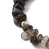 Capricornus Guardian Gemstone Stretch Bracelets BJEW-JB11108-12-4