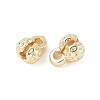 Flower Brass Bead Tips KK-M326-10G-3