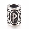 304 Stainless Steel European Beads OPDL-G010-06AS-02P-1