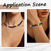 1000Pcs 4 Colors Dyed Natural Wood Beads COCO-SP0002-03-5