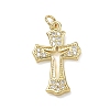 Brass with Crystal Rhinestone Pendants RB-CBA6830-03G-03-1