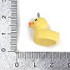 Cute Opaque Resin Pendants RESI-R458-05C-3