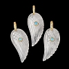 Natural Quartz Crystal Pendants GG-CBA51ED-02G-04-1