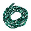 Natural Malachite Beads Strands G-C009-B24-01-5