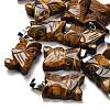 Natural Tiger Eye Pendants G-B127-09P-10-1