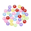 Transparent Acrylic Beads TACR-Q013-08-2
