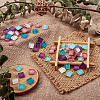 400Pcs 2 Styles Glass Cabochons GGLA-TA0001-09E-4