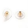 304 Stainless Steel Bullet Clutch Earring Backs STAS-T004-10G-1