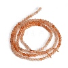 Gradient Color Natural Sunstone Beads Strands GG-CBA1668-A01-2mm-6