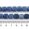 Dyed & Heated Natural Blue Aventurine Beads Strands G-L604-E02-01-5