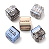 Opaque Printed Acrylic Beads AC-CBAC57E-09-1