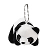 Cartoon PP Cotton Plush Simulation Soft Stuffed Animal Toy Panda Pendants Decorations HJEW-K043-08-2