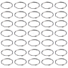 SOFPLATE 300Pcs 304 Stainless Steel Split Rings STAS-SP0001-66A-1