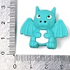 Little Dragon Food Grade Silicone Focal Beads SIL-Q030-29A-3