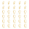 DICOSMETIC 30Pcs 3 Style Rack Plating Brass Earring Hooks KK-DC0002-02-1