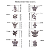 Tibetan Style Alloy Pendants TIBEP-CJ0001-15-2