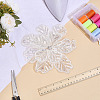 3D Polyester Embroider Thread Iron on/Sew On Patches PATC-WH0023-21B-4