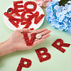 Alphabet Rhinestone Patches FW-TAC0001-01A-21