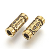 Tibetan Style Alloy Tube Beads GLF0843Y-2