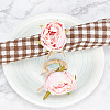 Cloth Napkin Rings AJEW-WH0041-23-4