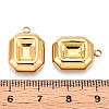 304 Stainless Steel Pendant Cabochon Settings STAS-T065-85G-3
