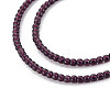 Glass Beads Strands GLAA-N041-008C-3