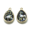 Resin Pendants RESI-Q185-01B-03-2