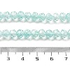 Transparent Crackle Glass Beads Strands CCG-L050-01B-07-4