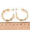 304 Stainless Steel Stud Earrings for Women SA-CBA4160-25G-5