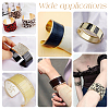 2Pcs Alloy Grooved Bangles FIND-UN0015-98B-6