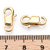 Brass Lobster Claw Clasps KK-N254-09G-3