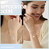 Brass Cable Chain Bracelets for Women BJEW-BM00008-5