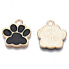 Alloy Enamel Pendants X-ENAM-T016-22LG-C-RS-3