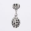 Alloy European Dangle Charms PALLOY-I173-27AS-1