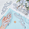 5Pairs Embroidery Thread Clothing Patches PATC-GF0001-96A-3
