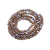 Electroplate Glass Beads Strands LS-EGLA-A044-T2mm-L16-3