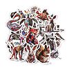 50Pcs Animals Paper Self-Adhesive Picture Stickers STIC-C010-06-2