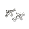 Alloy Rhinestone Pendants FIND-L024-12P-2