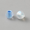 Eletroplated Transparent Glass Beads GLAA-TAC0031-002A-2
