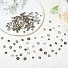 360Pcs 12 Style Alloy Spacer Beads FIND-PA0001-02-4