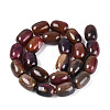 Natural Fire Crackle Agate Beads Strands G-Q606-108A-3