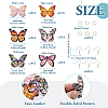 Butterfly Earring Making Kit FIND-TA0002-67-3