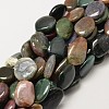 Natural Indian Agate Nuggets Beads Strands G-P093-21B-1