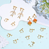 20Pcs 316 Surgical Stainless Steel Clip-on Earring Findings STAS-BBC0010-93-4